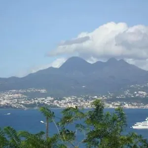 Appartement Trois Ilets-grand Studio-vue Paradisiaque-piscine -bien Situe- Pres De La 3 Minutes A Pieds -des Commerces Et Restaurants, Les Trois-Ilets